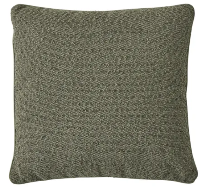 Cate Boucle Cushion 50x50cm Olive