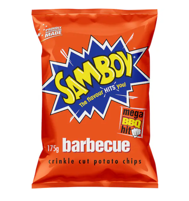 Samboy Share pack BBQ 175g