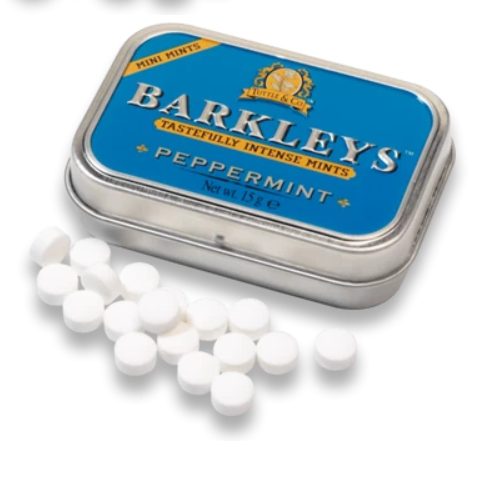 Barkleys Mini Mints Peppermint 15g