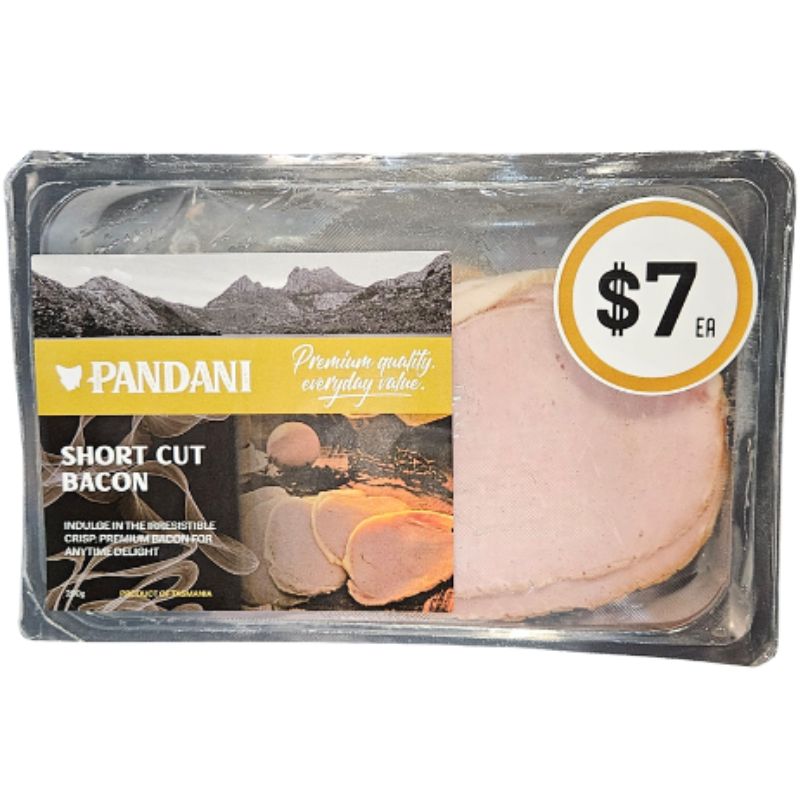 Pandani Short Cut Bacon 200g