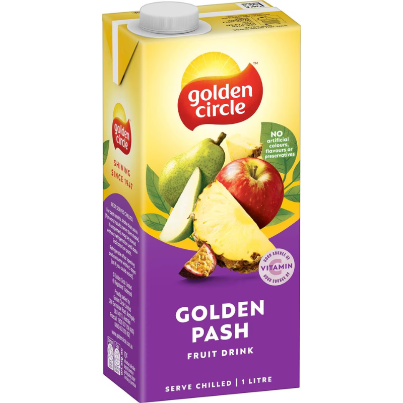 Golden Circle 1L Golden Pash Juice