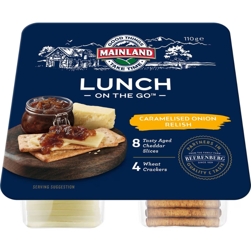 Mainland Lunch On The Go Caramelised Onion Relish 110g