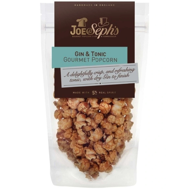 Joe & Seph's Gin & Tonic Popcorn 70g