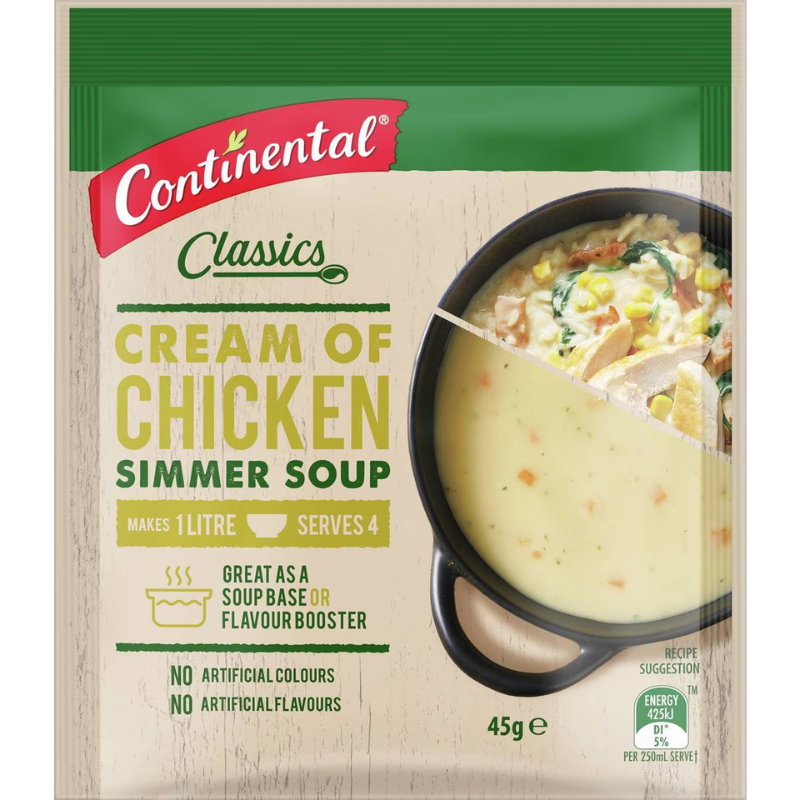 Continental Cream Of Chicken Soup 45g