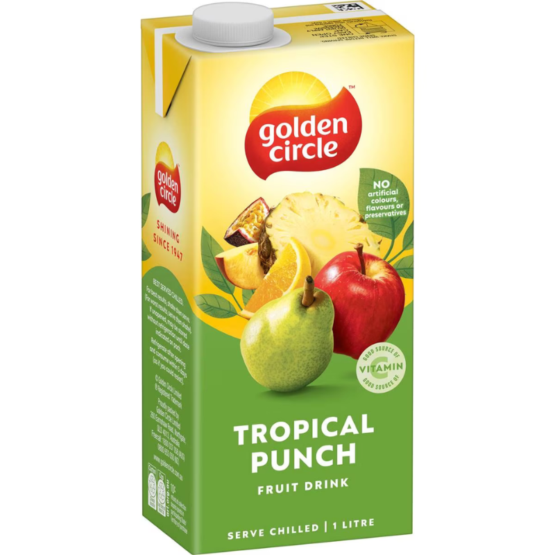 Golden Circle  1L Tropical Punch Juice
