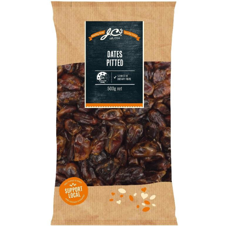 JCs Pitted Dates 500g
