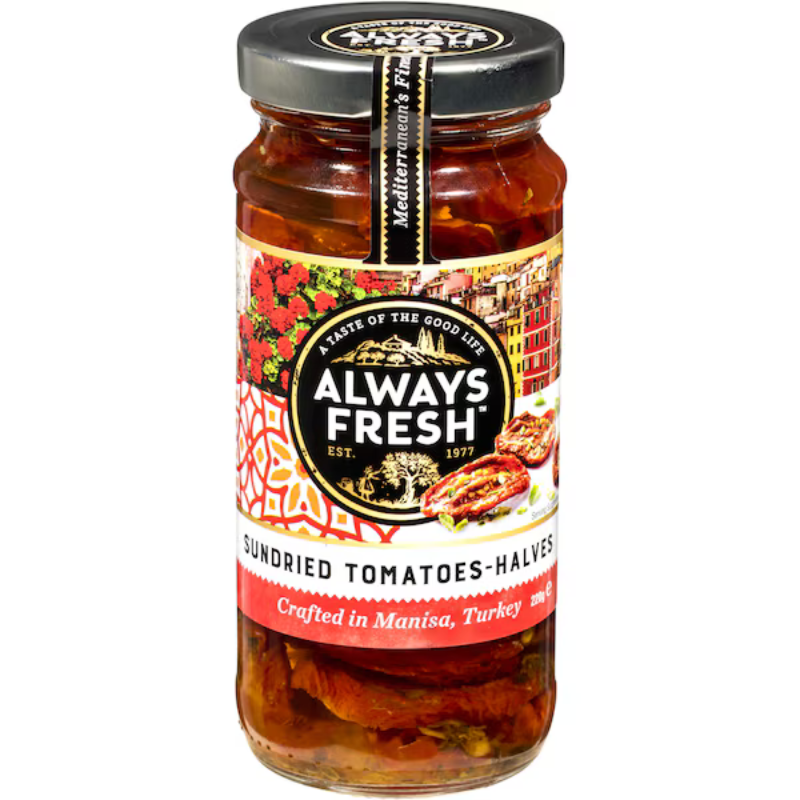 Always Fresh Sundried Tomato Halves 220g