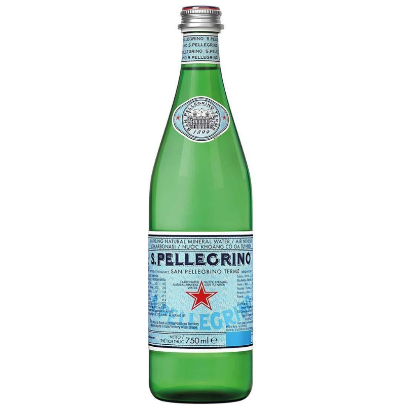 S.Pellegrino Sparkling Natural Mineral Water 1L