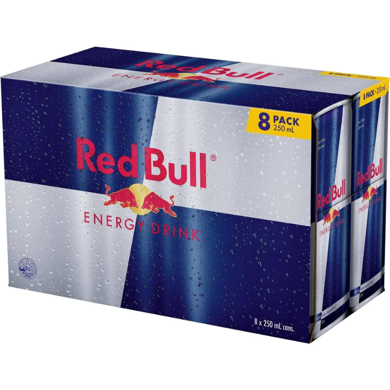 Red Bull Energy Drink 8 x 250ml