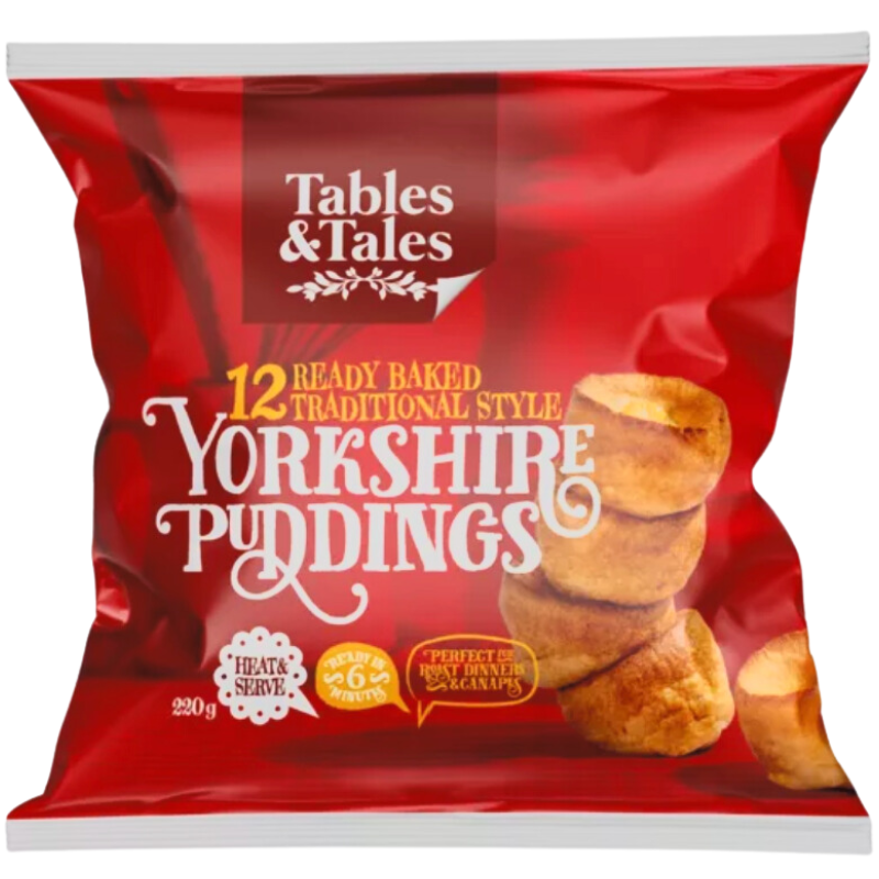 Tables & Tales Yorkshire Puddings  12Pk