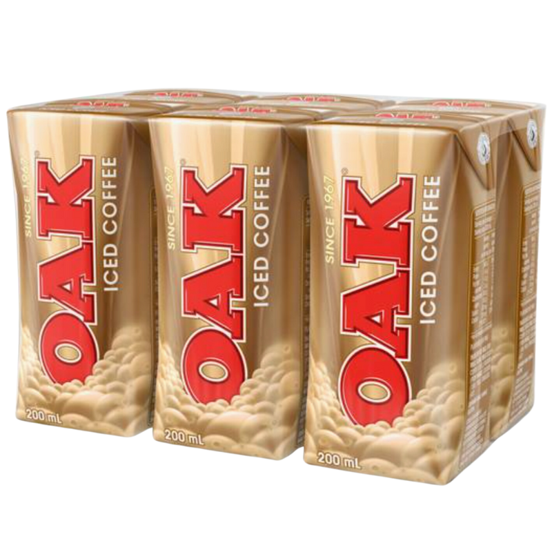 Oak Milk Iced Coffee 6 x 200ml