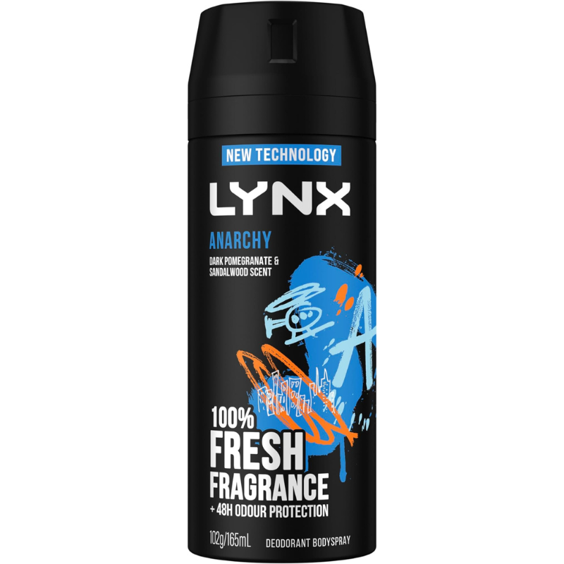 Lynx Anarchy For Him Deodorant Spray 165ml