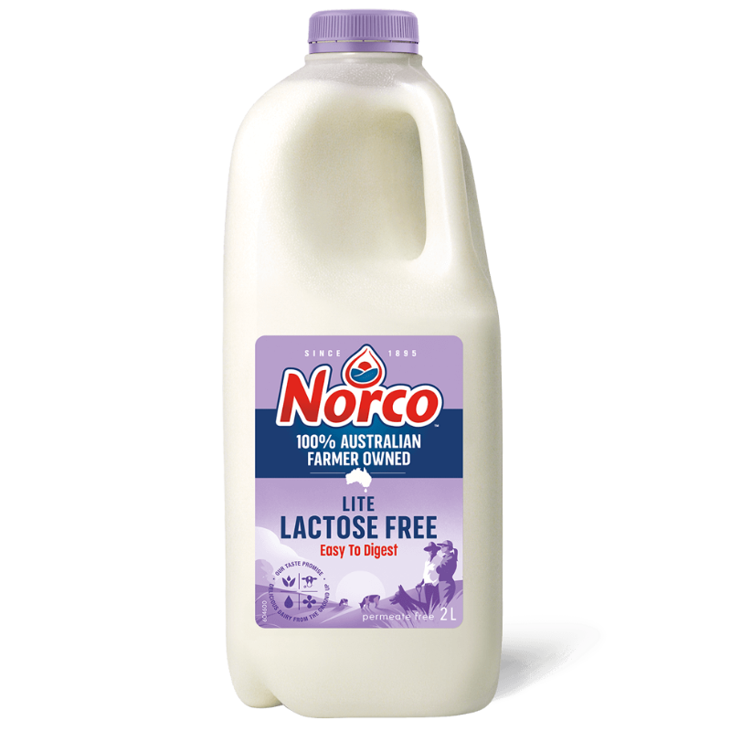 Norco Lactose Free Light Milk 2L