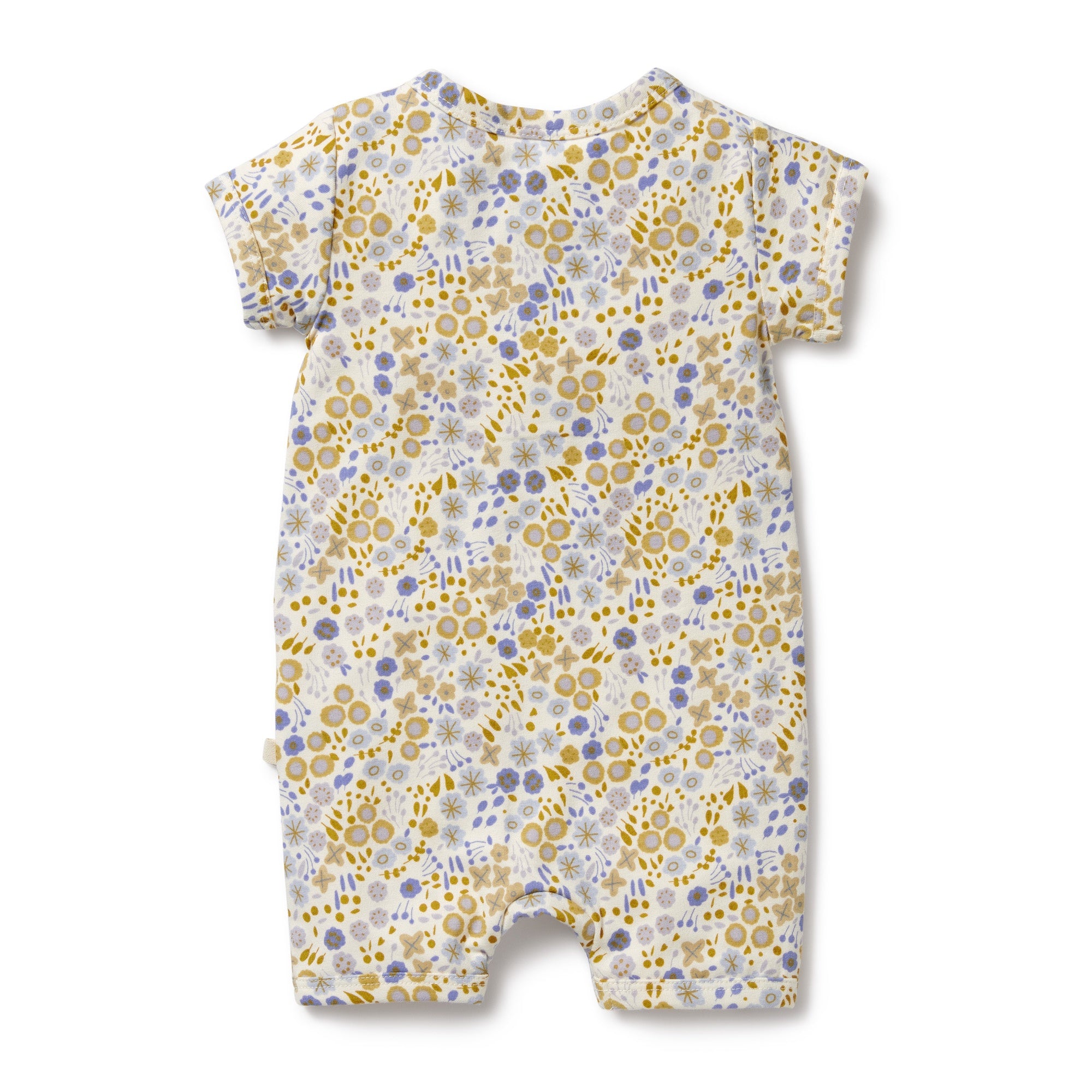 Wilson and Frenchy Organic Little Meadow Boyleg Zipsuit 0-3mths