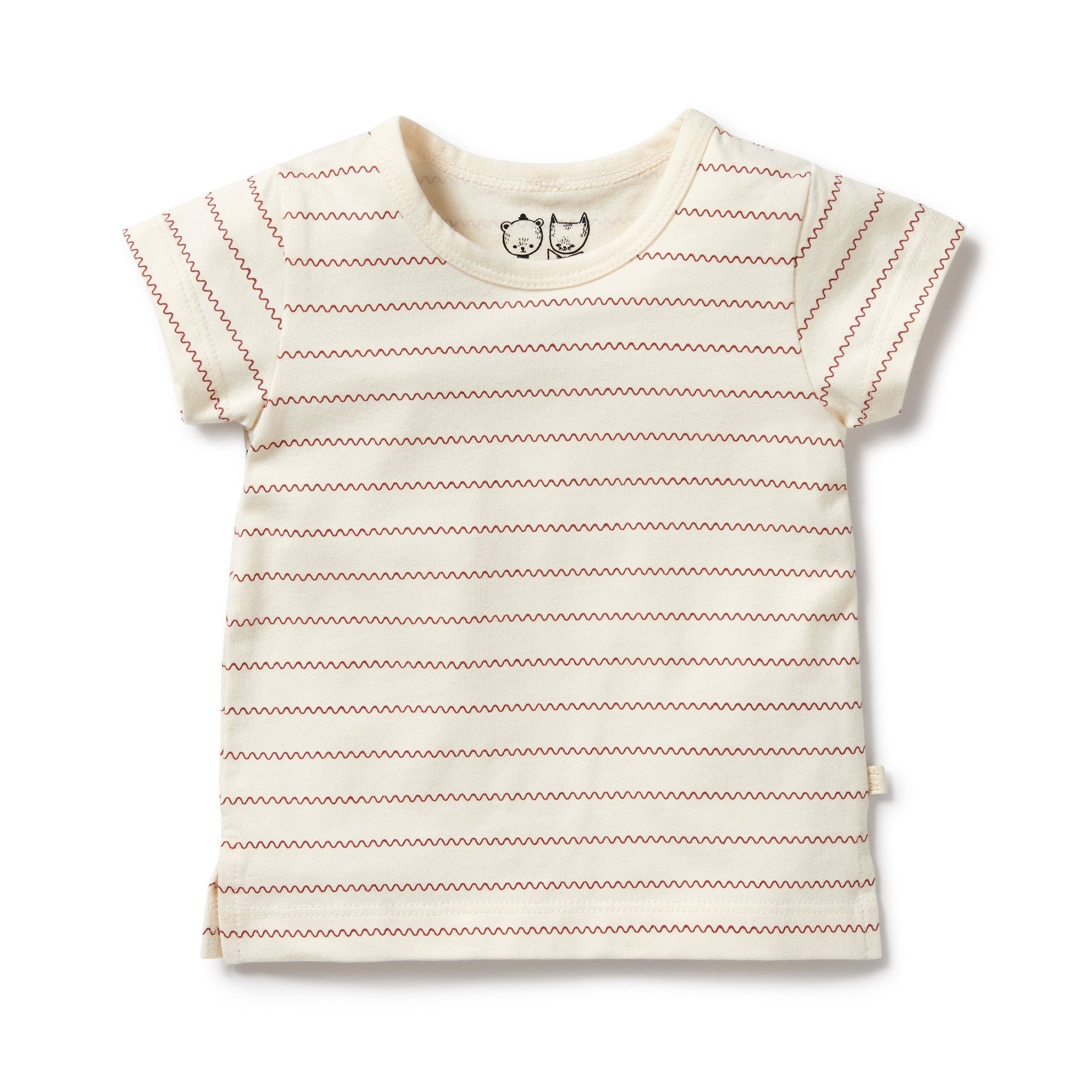 Wilson and Frenchy Organic Squiggle Tee 12-18mths