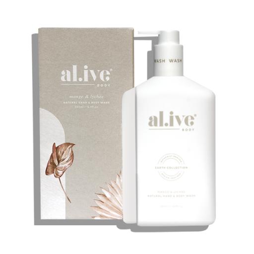 Alive Mango and Lychee Hand & Body Wash 500ml