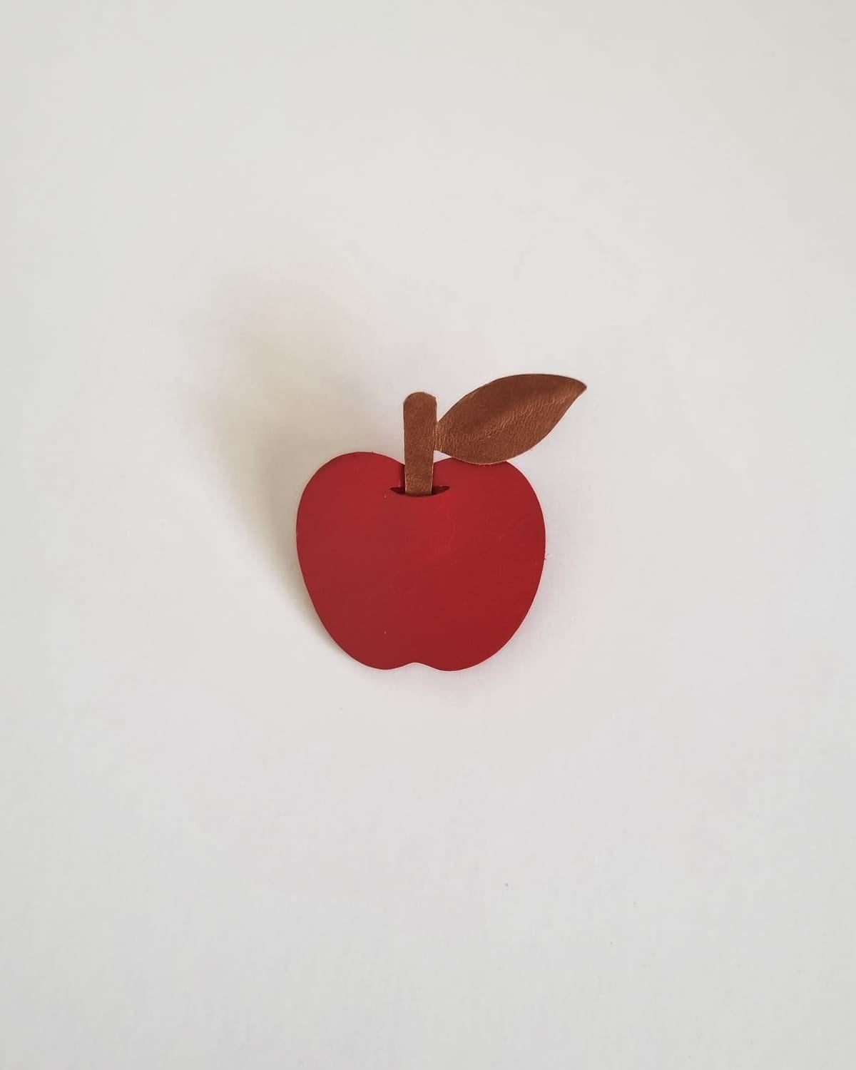 Apple Brooch