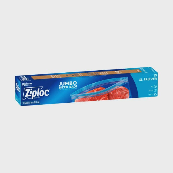 Ziploc Freezer Bag Resealable XLarge 10pk