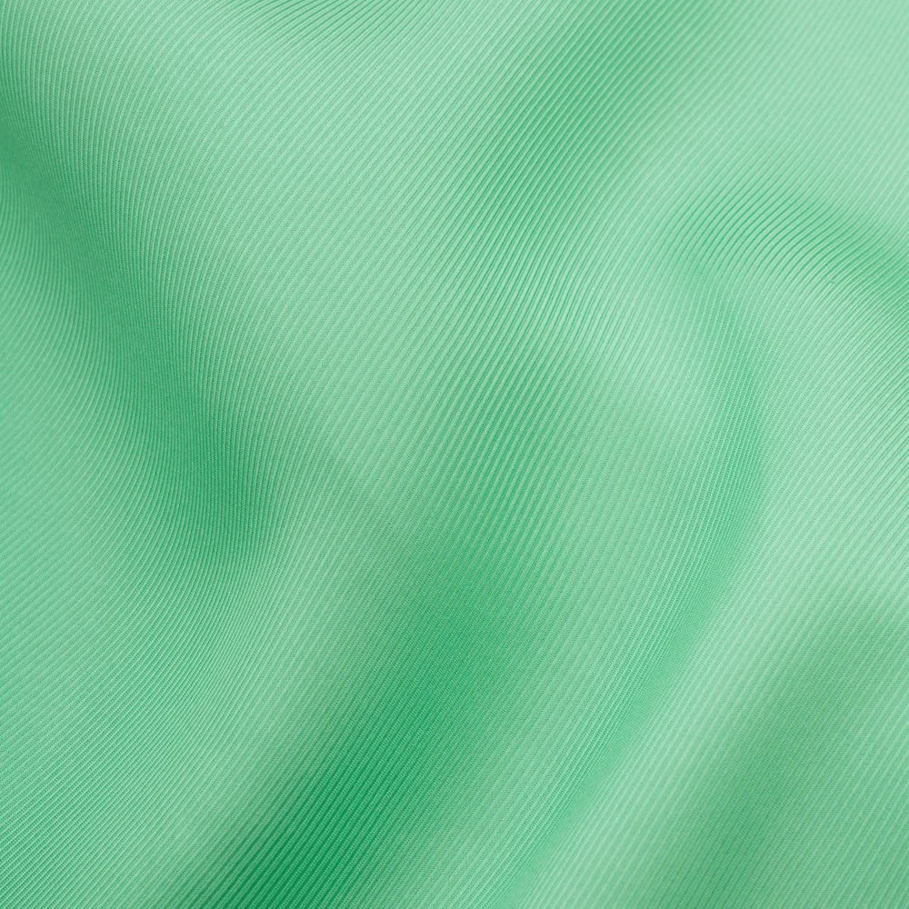 90cm Ribbed Silk Scarf BISCAY GREEN