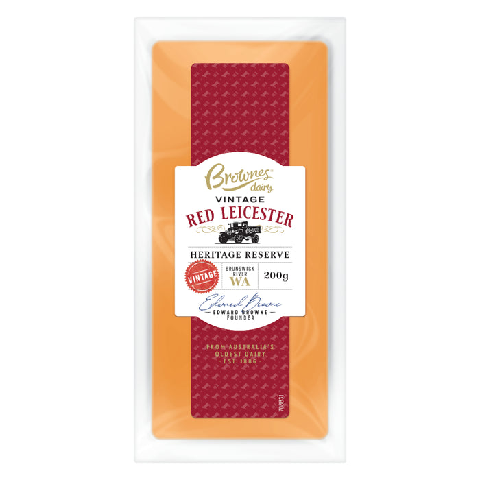 Brownes Vintage Red Leicester 200g