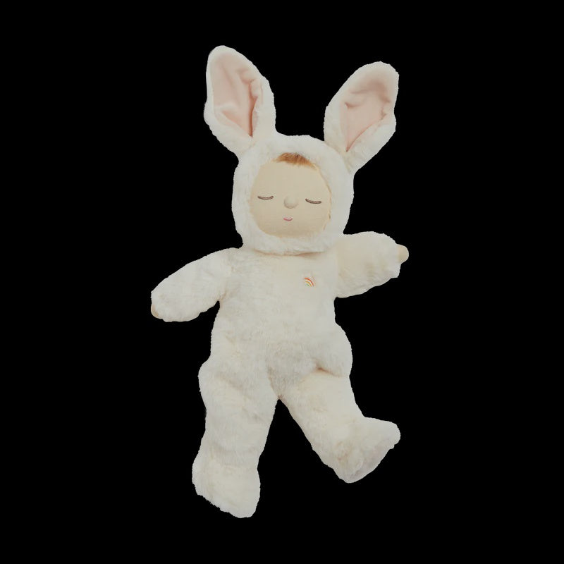 Olli Ella Cozy Dinkums Bunny Moppet - Soft Beige