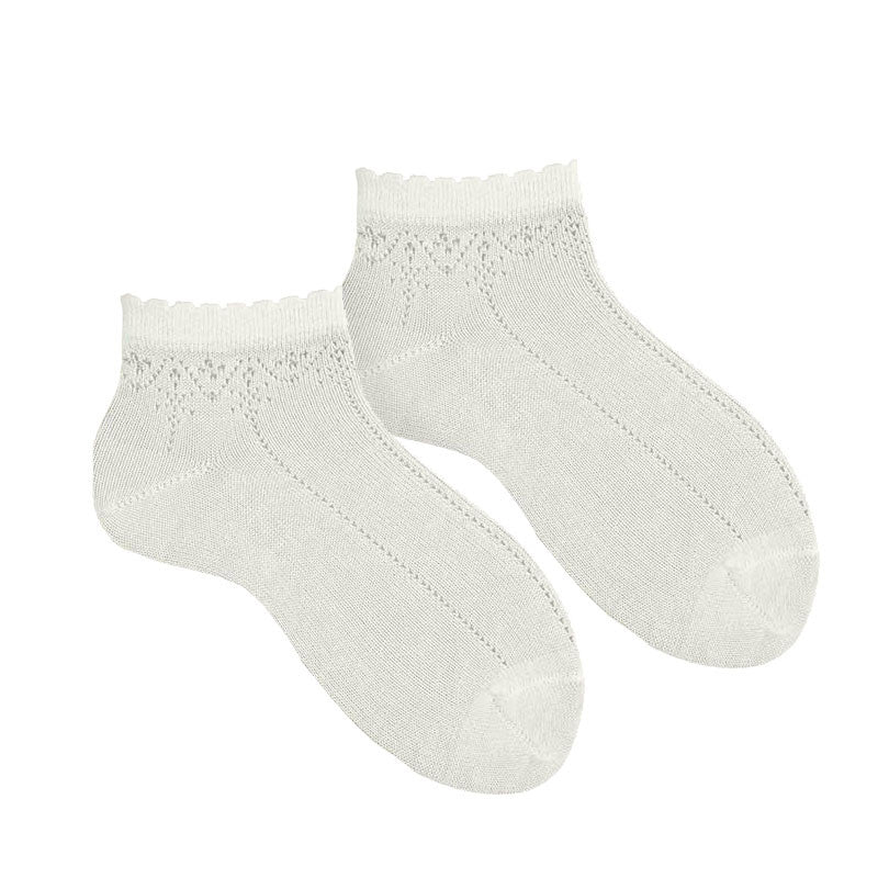 Condor 2777/4 Lace Detail Ankle Sock