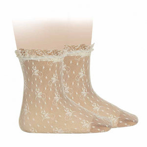 Condor 4502/4 Lace Ankle Sock