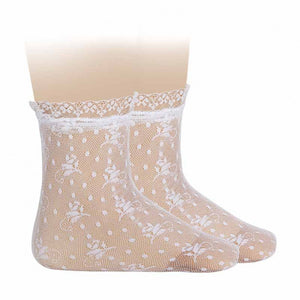 Condor 4502/4 Lace Ankle Sock