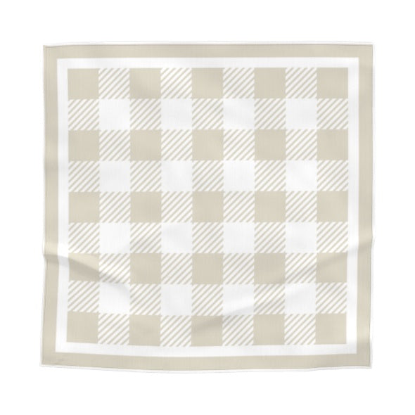 Cream Gingham