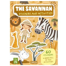 Sassi Stickers and Activities Book - The Savannah