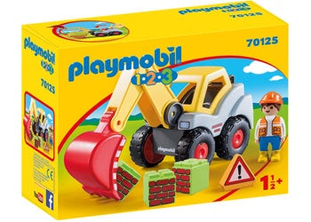 Playmobil - 1.2.3 Shovel Excavator