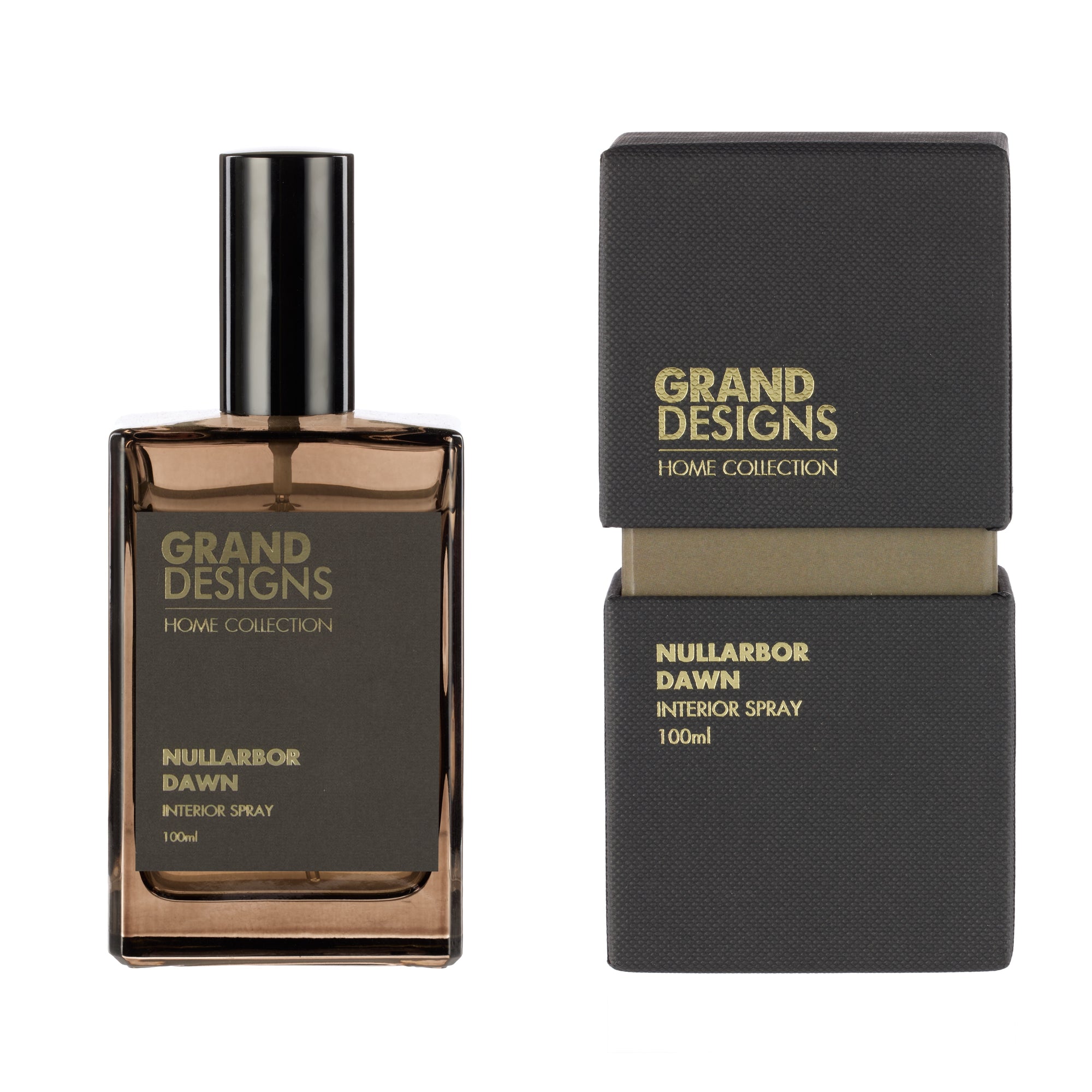 Grand Designs Nullarbor Dawn Scented Interior Spray 100ml Black