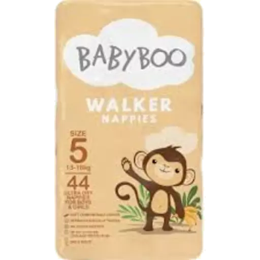 Baby Boo Nappy Walker Size 5 - 44pk