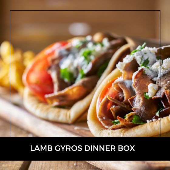 Lamb Gyros Dinner Box