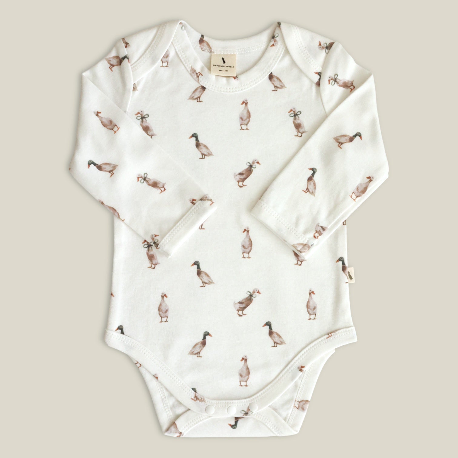 F&T Bodysuit Duck 6-12 M