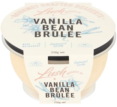 Lush Vanilla Bean Brulee 250g