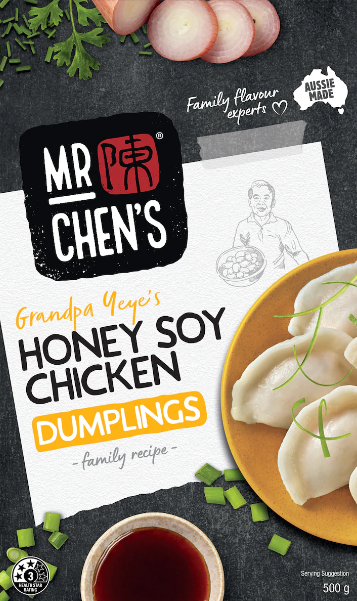 Mr Chens Honey Soy Chicken Dumplings 500g