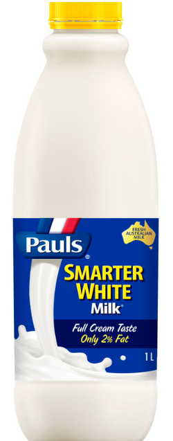 Pauls Smarter White Milk 1L