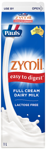 Pauls Zymil Full Cream Milk 1L