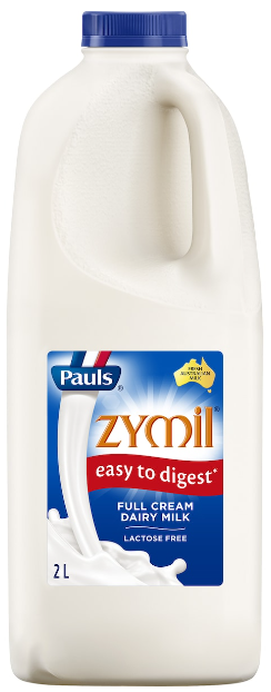 Pauls Zymil Full Cream Milk 2L