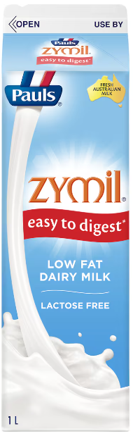 Pauls Zymil Low Fat Milk 1L