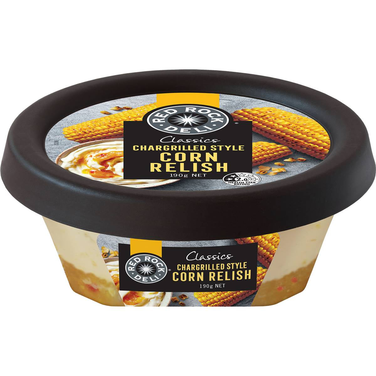 Red Rock Deli Dip Chargrilled Corn Relish 190g