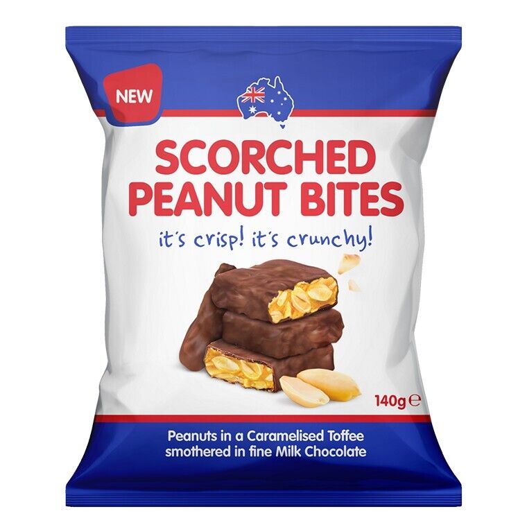 Cooks Scorched Peanut Bites 140g