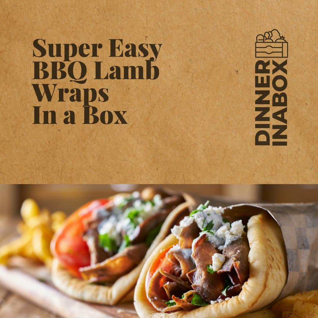 Super Easy BBQ Lamb Wraps In a Box