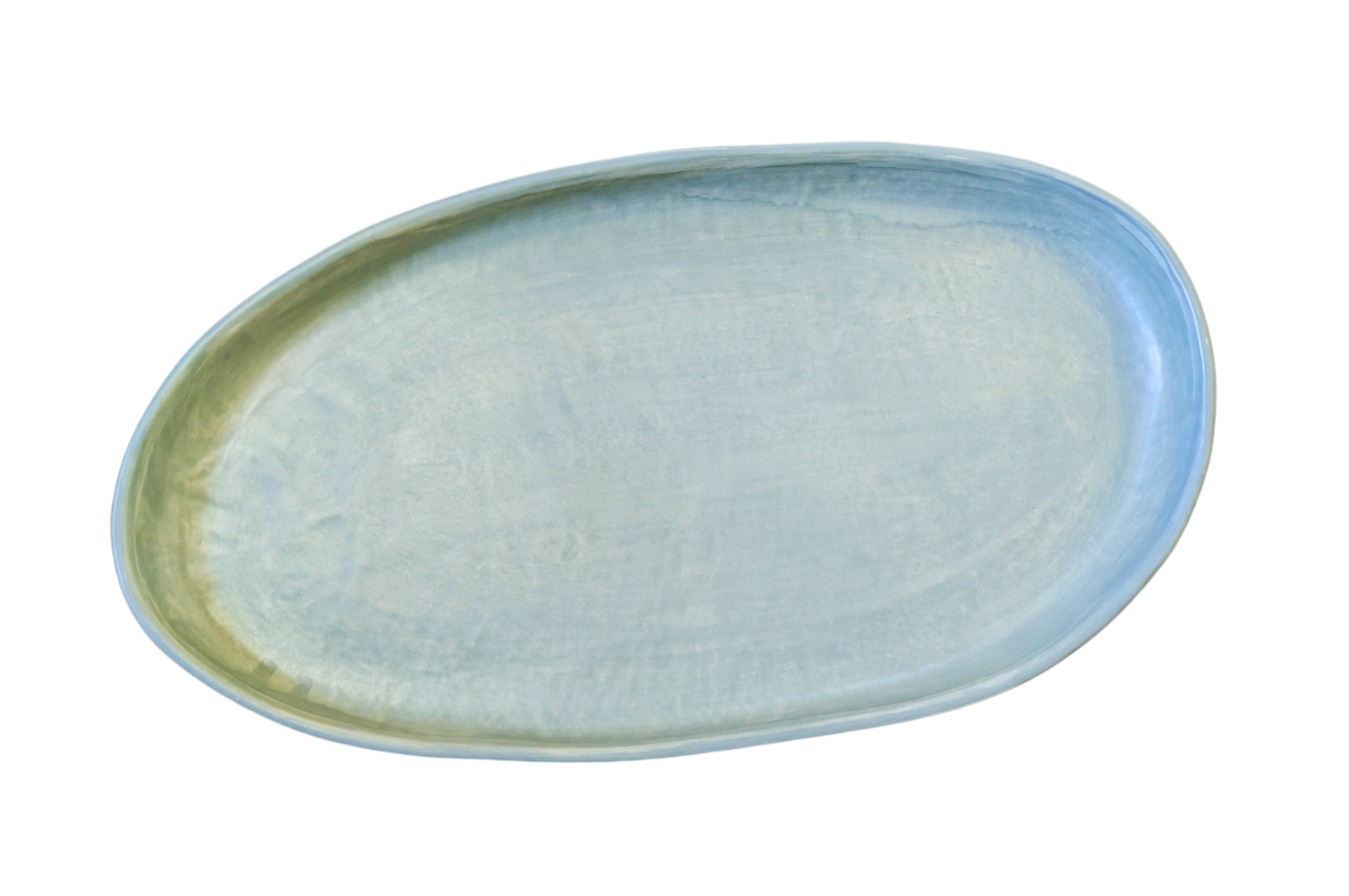 Batch Small Oval Platter Eucalyptus 38 x 20 x 3