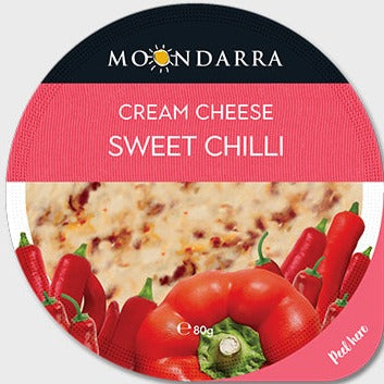 Moondarra Sweet Chilli Cream Cheese 80g