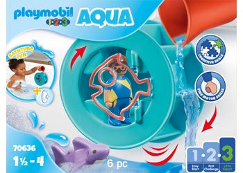 Playmobil - Water Wheel with Baby Shark