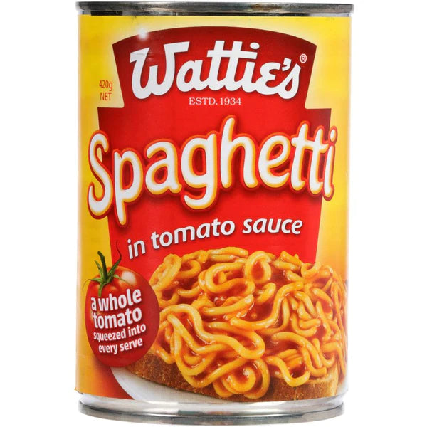 Watties Spaghetti in Rich Tomato Sauce 420g