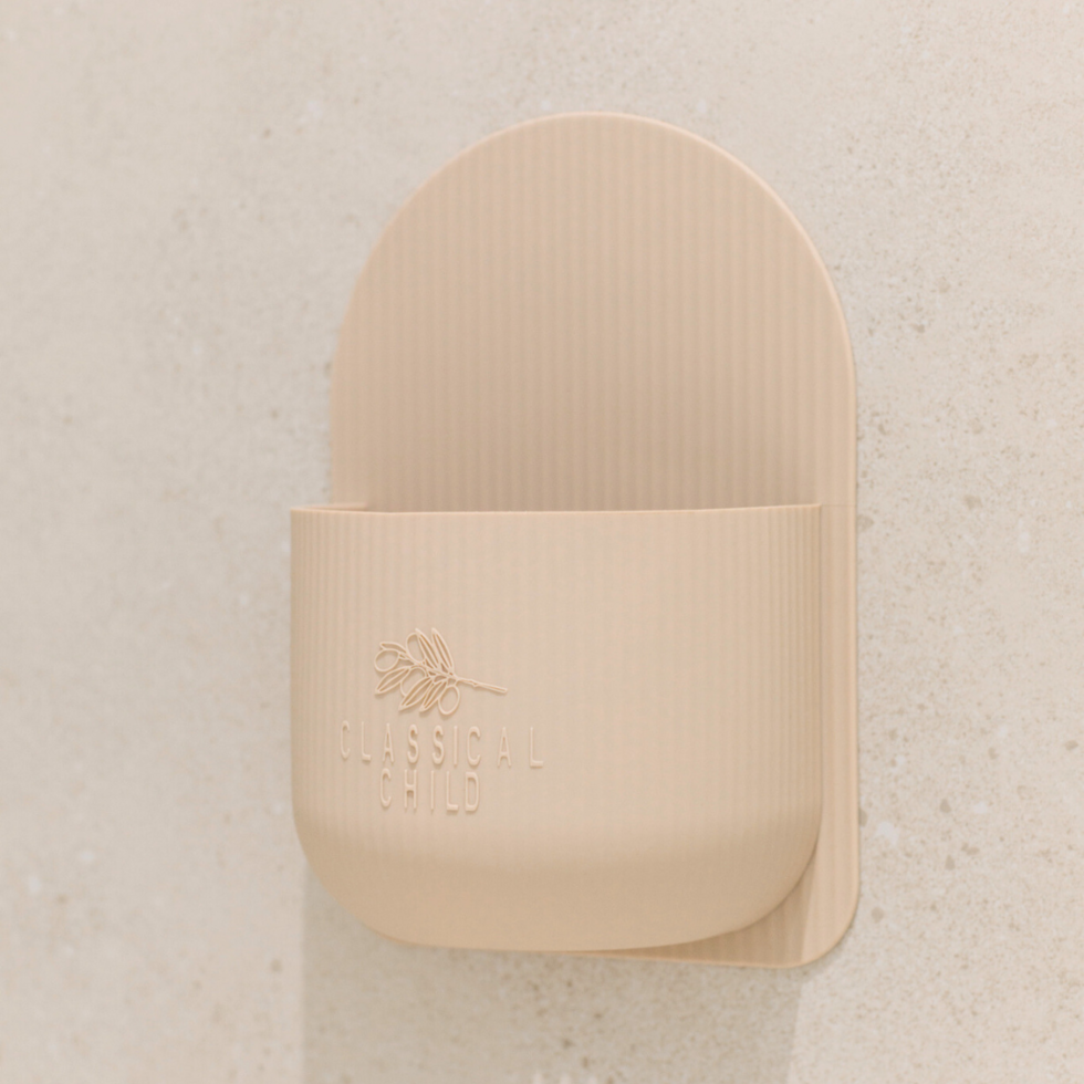 Classical Child Bath Toy Caddy Linen