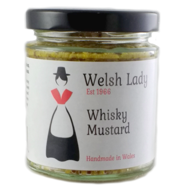 Welsh Lady Whisky Mustard 170g